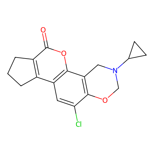 C17H16ClNO3 structure