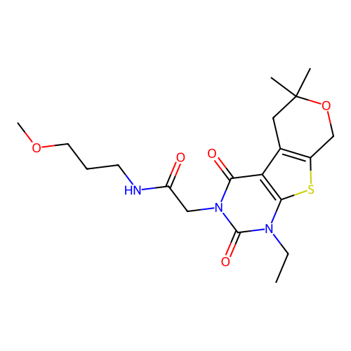 C19H27N3O5S structure