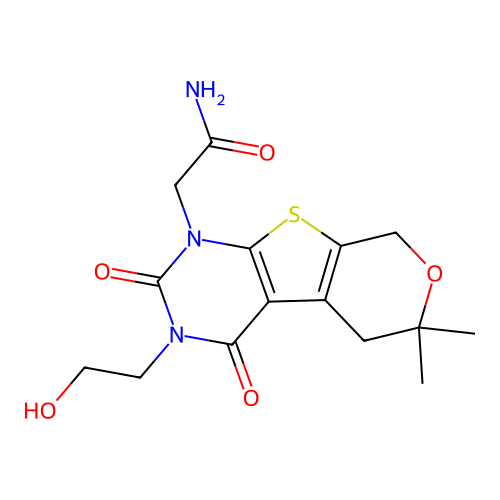 C15H19N3O5S structure