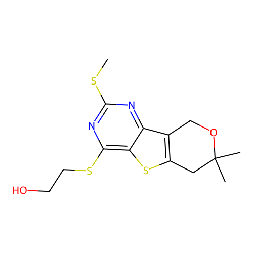 C14H18N2O2S3 structure