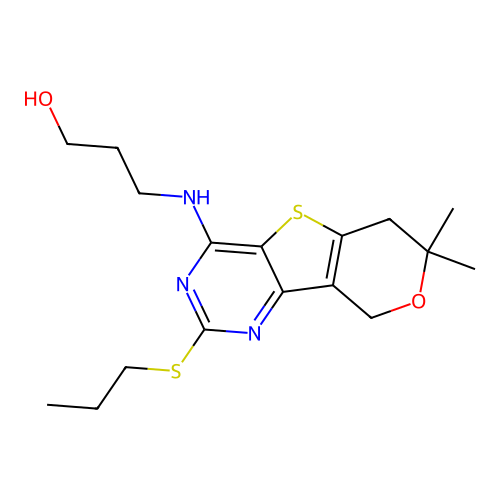 C17H25N3O2S2 structure