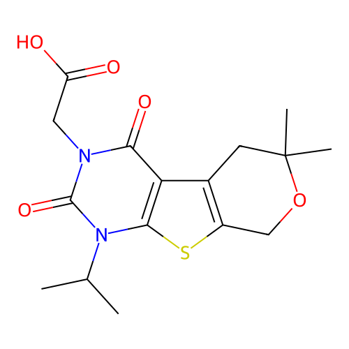 C16H20N2O5S structure