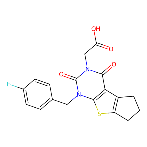 C18H15FN2O4S structure