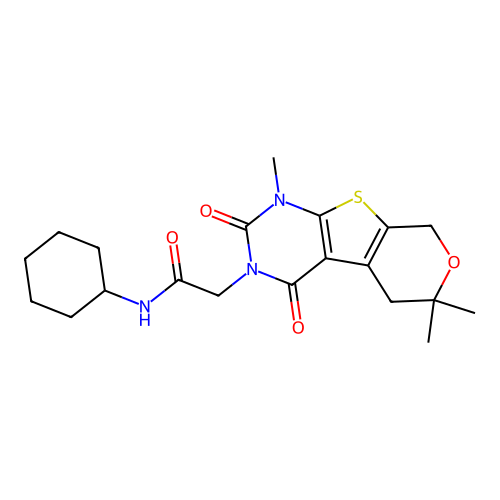 C20H27N3O4S structure