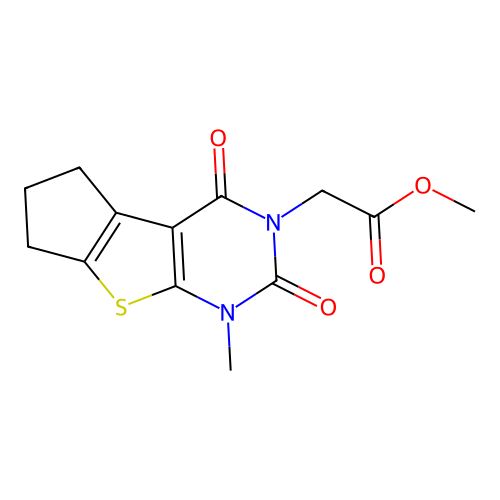 C13H14N2O4S structure