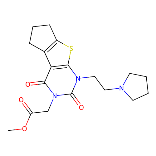 C18H23N3O4S structure