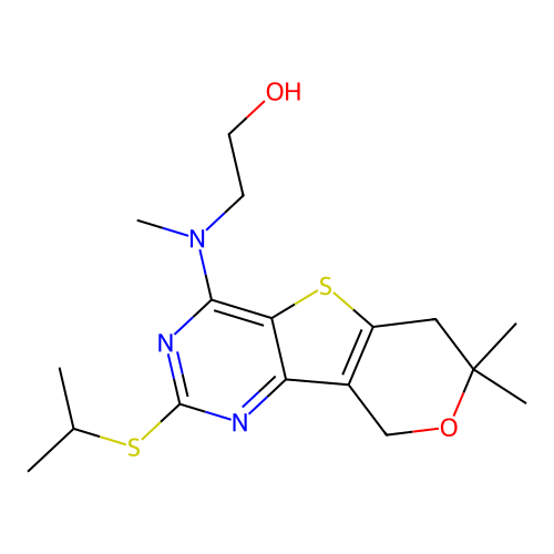 C17H25N3O2S2 structure