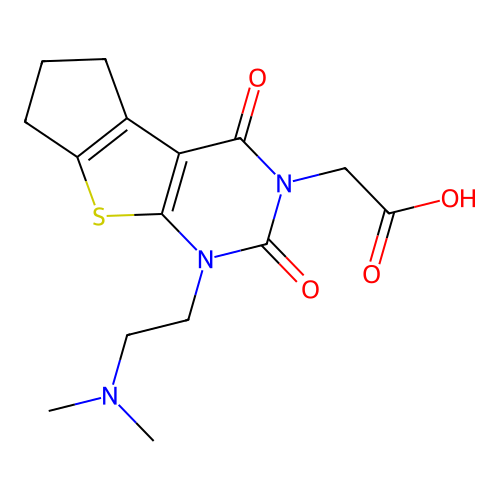C15H19N3O4S structure