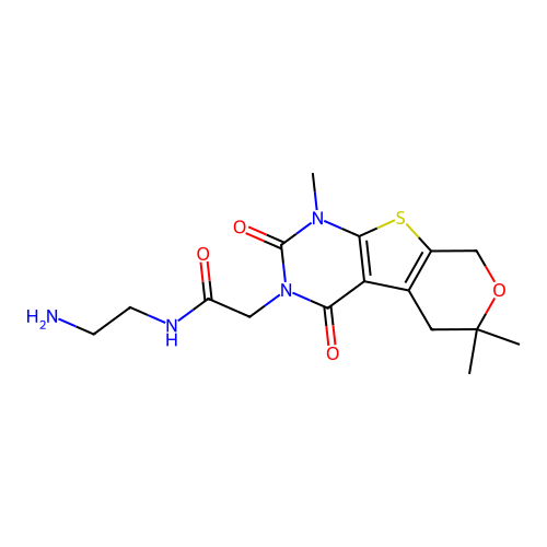C16H22N4O4S structure