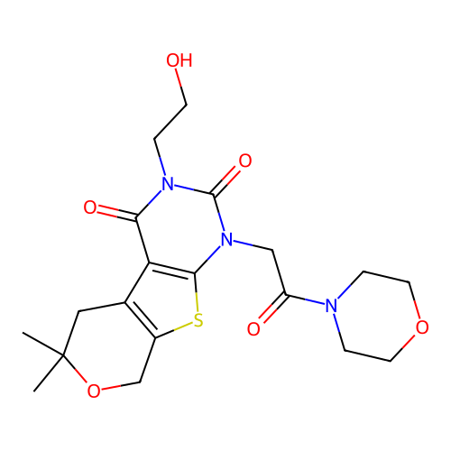 C19H25N3O6S structure