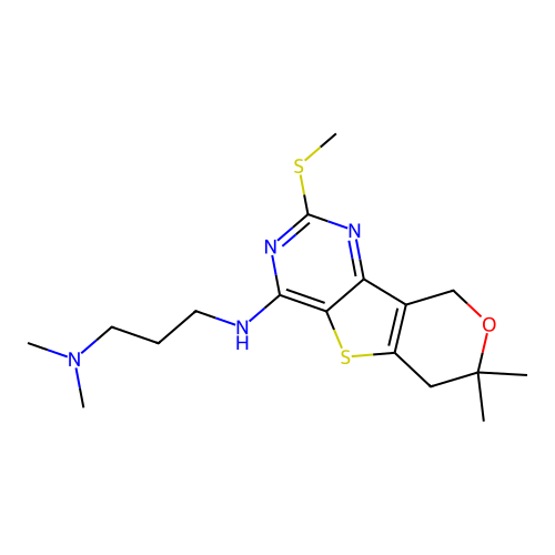 C17H26N4OS2 structure