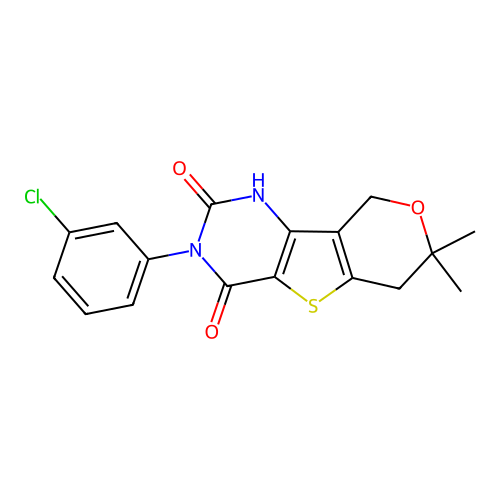 C17H15ClN2O3S structure