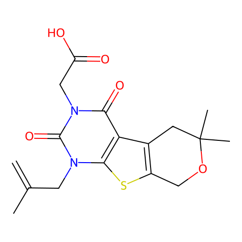 C17H20N2O5S structure