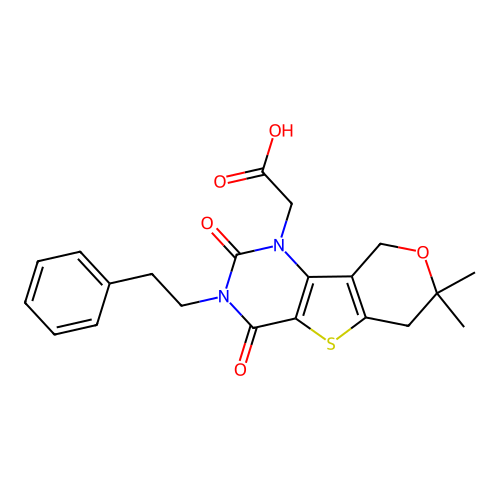 C21H22N2O5S structure
