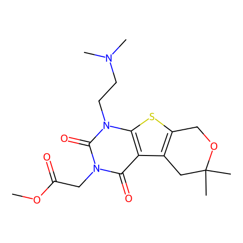 C18H25N3O5S structure