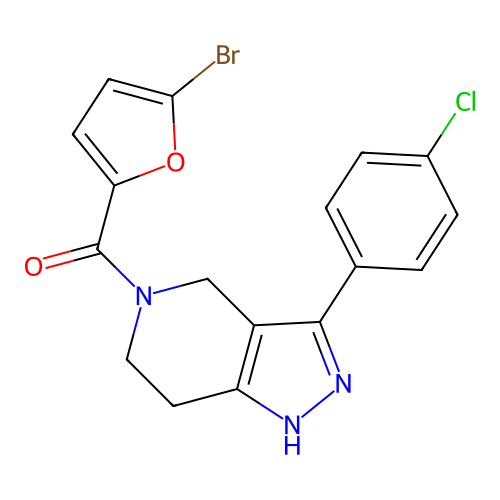C17H13BrClN3O2 structure
