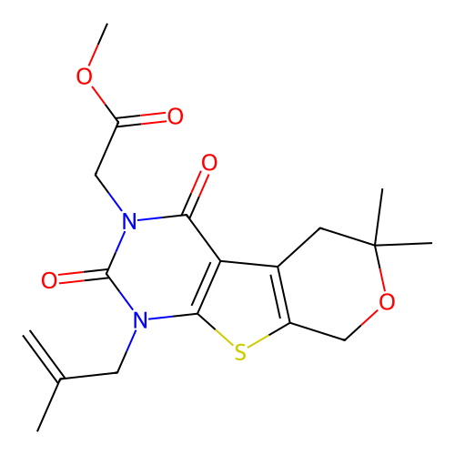 C18H22N2O5S structure