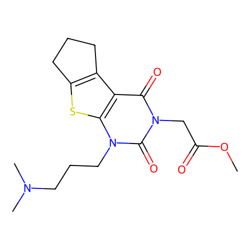 C17H23N3O4S structure
