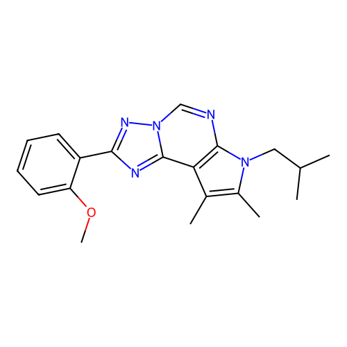 C20H23N5O structure