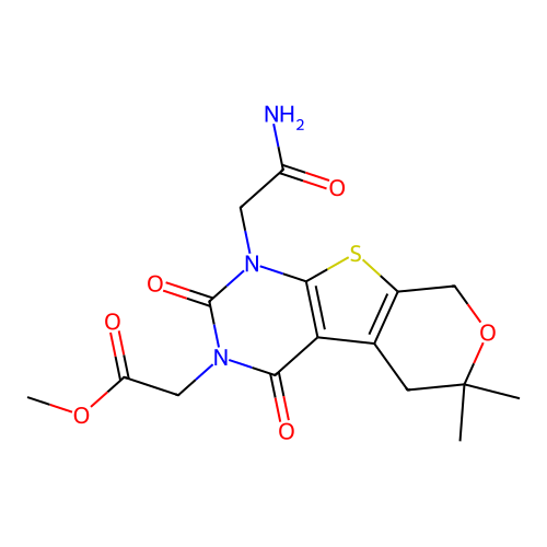 C16H19N3O6S structure