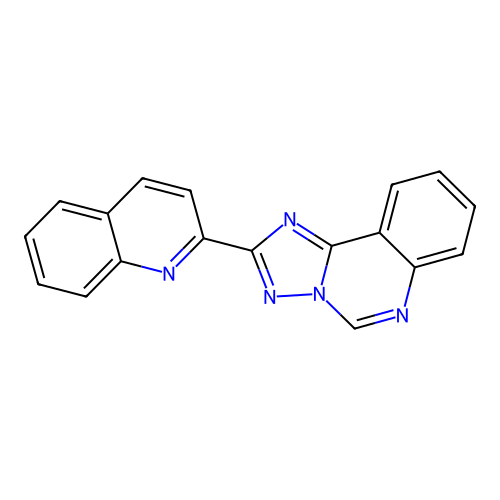 2-(Quinolin-2-yl)[1,2,4]triazolo[1,5-c]quinazoline structure