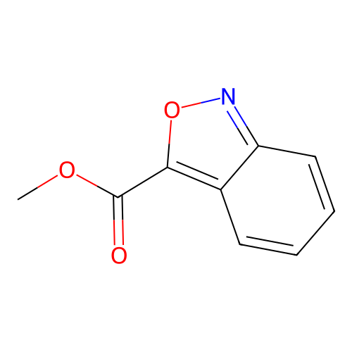 Methyl 2,1-benzoxazole-3-carboxylate structure