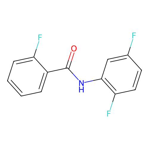 N-(2,5-difluorophenyl)-2-fluorobenzamide structure