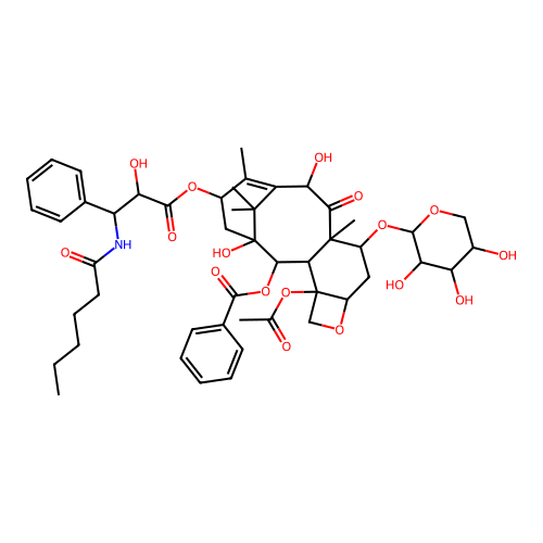 Deacetyl-7-xylosyltaxol C structure