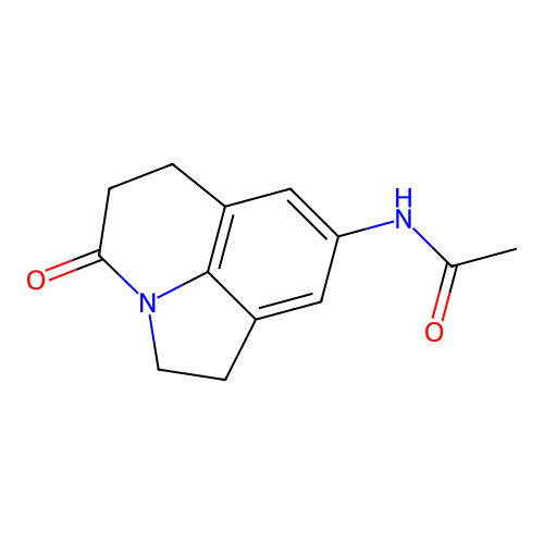 N-{11-oxo-1-azatricyclo[6.3.1.0^{4,12}]dodeca-4(12),5,7-trien-6-yl}acetamide structure