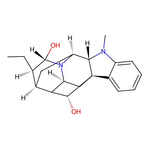 Isoajmaline structure