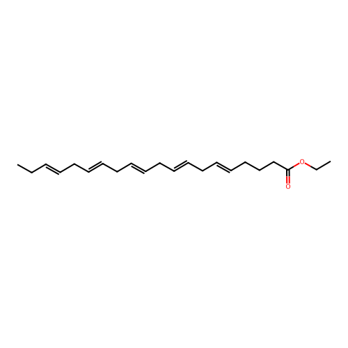5,8,11,14,17-Eicosapentaenoic acid, ethyl ester structure