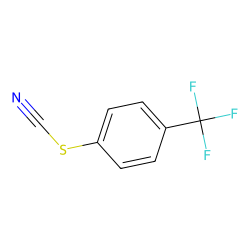 4-(Trifluoromethyl)phenyl thiocyanate structure