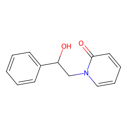 1-(2-Hydroxy-2-phenylethyl)pyridin-2(1h)-one structure