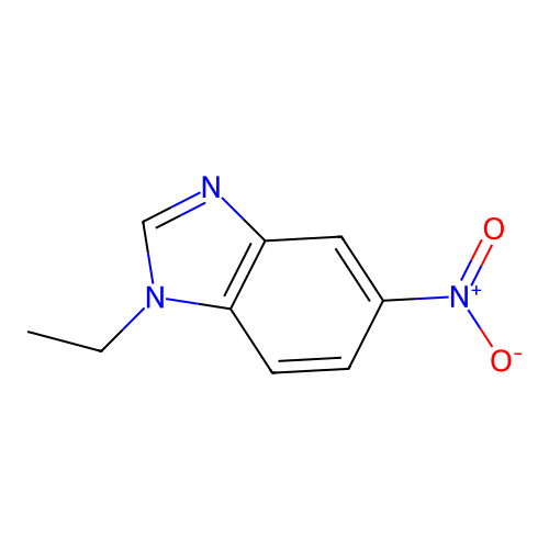 1-Ethyl-5-nitro-1H-benzo[D]imidazole structure