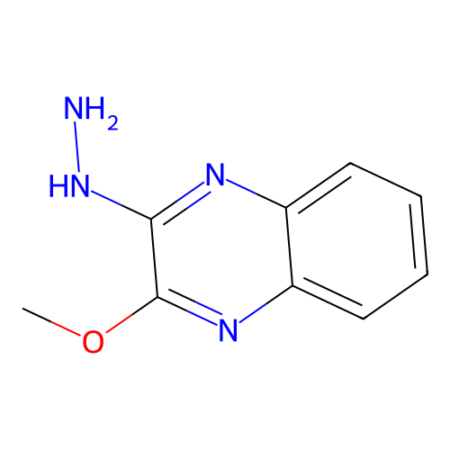 (3-Methoxyquinoxalin-2-yl)hydrazine structure