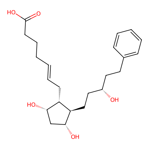 trans-Latanoprost Acid structure