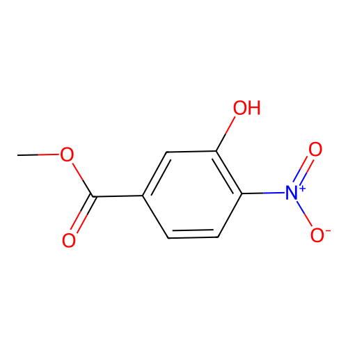 Methyl 3-hydroxy-4-nitrobenzoate structure