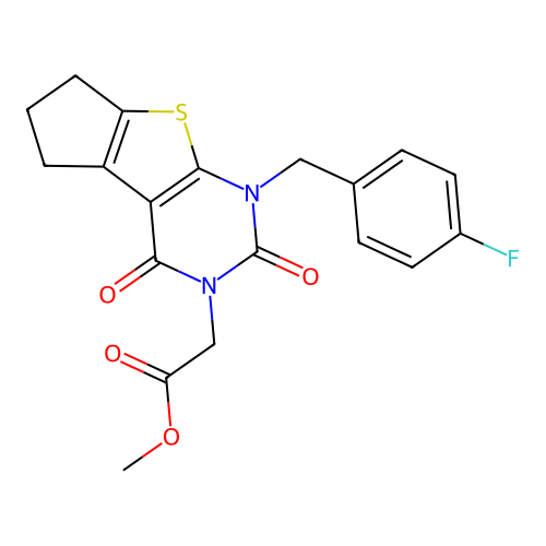 C19H17FN2O4S structure