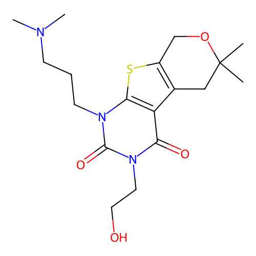 C18H27N3O4S structure