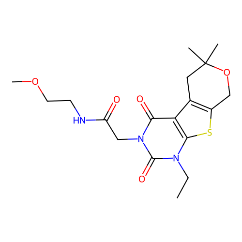 C18H25N3O5S structure