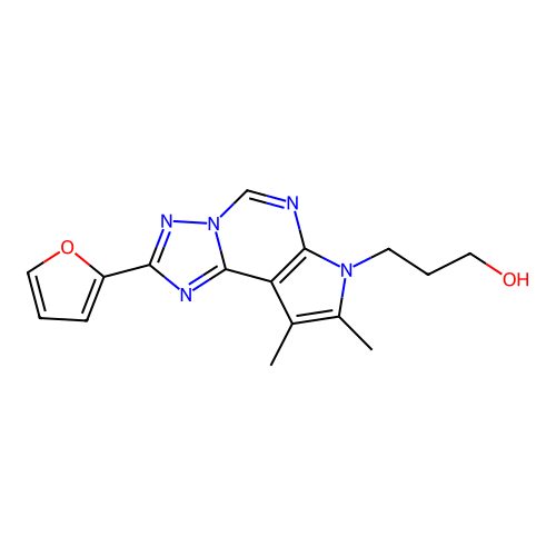 C16H17N5O2 structure