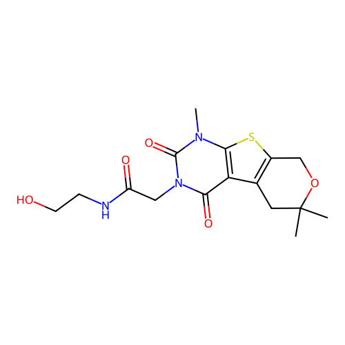 C16H21N3O5S structure
