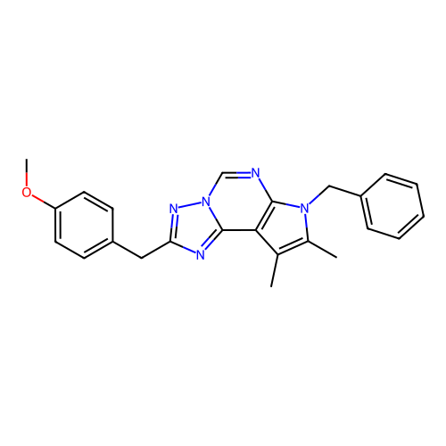 C24H23N5O structure