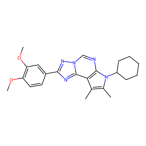 C23H27N5O2 structure