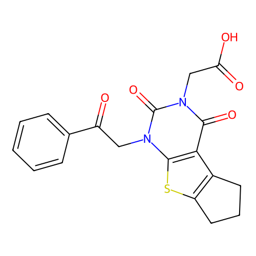 C19H16N2O5S structure