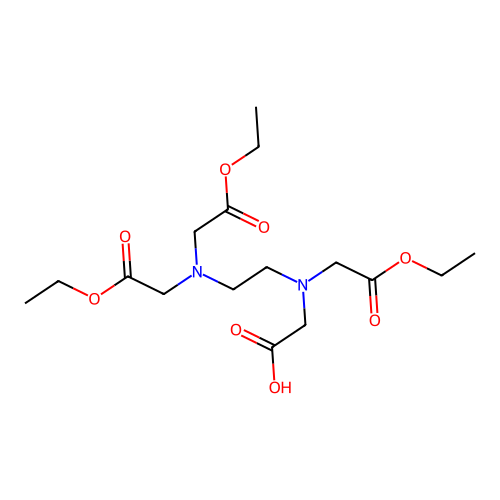 EDTA-TRIETHYL ESTER structure