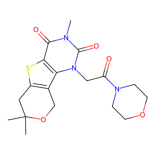 C18H23N3O5S structure