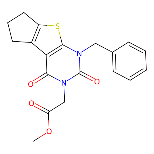 C19H18N2O4S structure