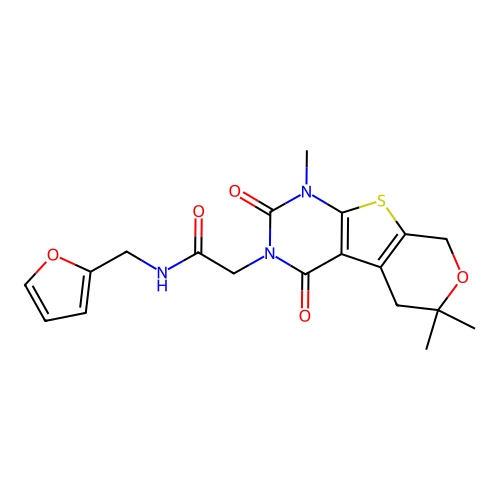 C19H21N3O5S structure