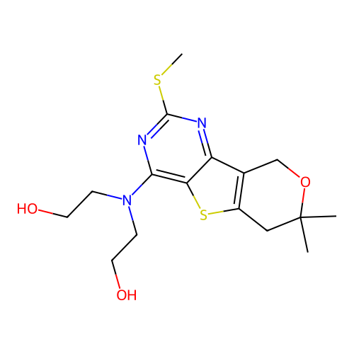 C16H23N3O3S2 structure